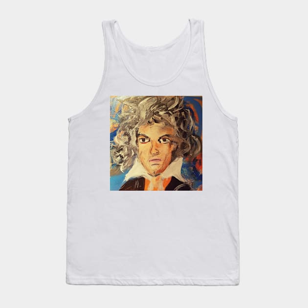 Beethoven Tank Top by scoop16